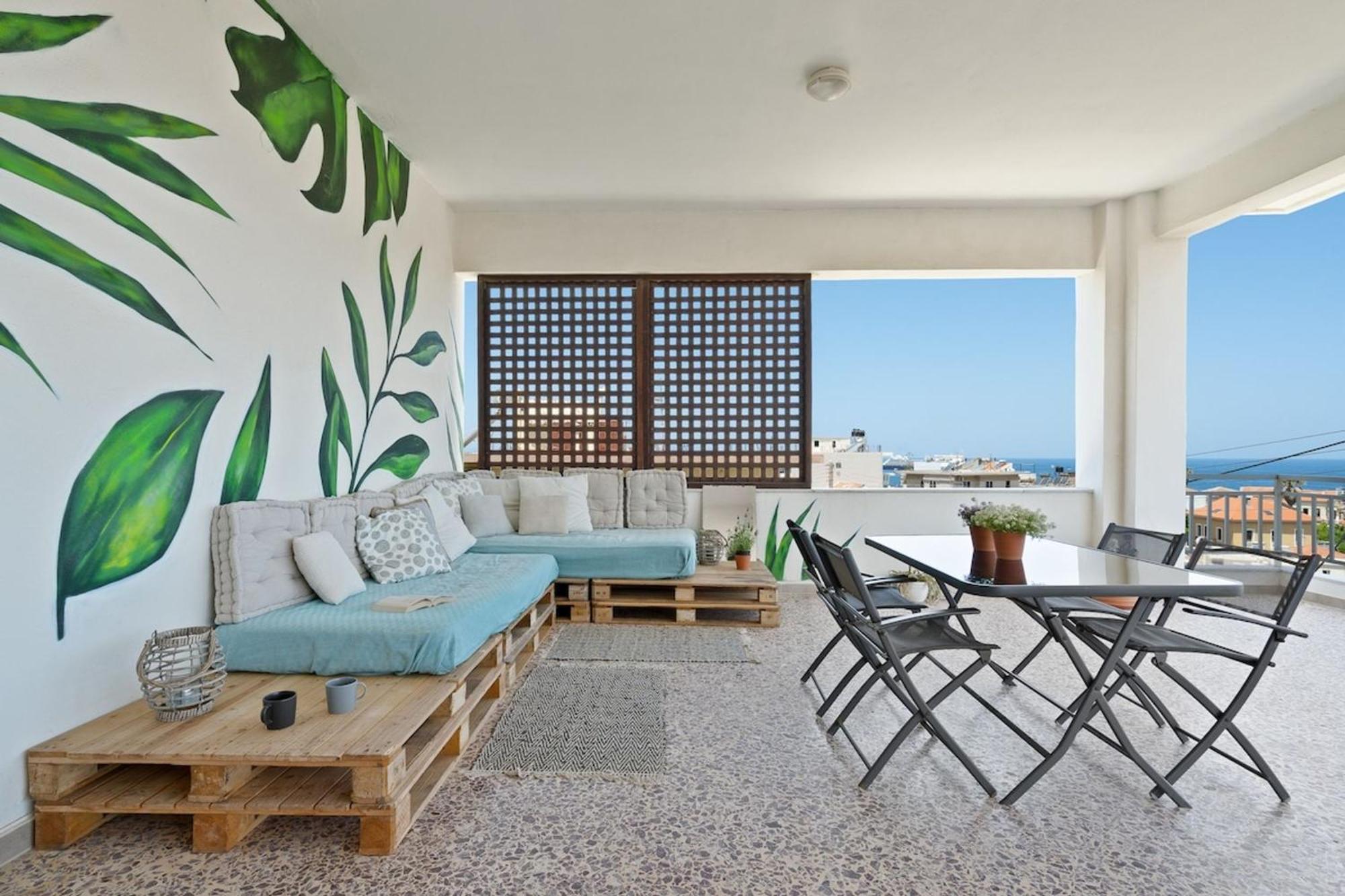 Sea City And Mountain View Apartment La Canea Esterno foto