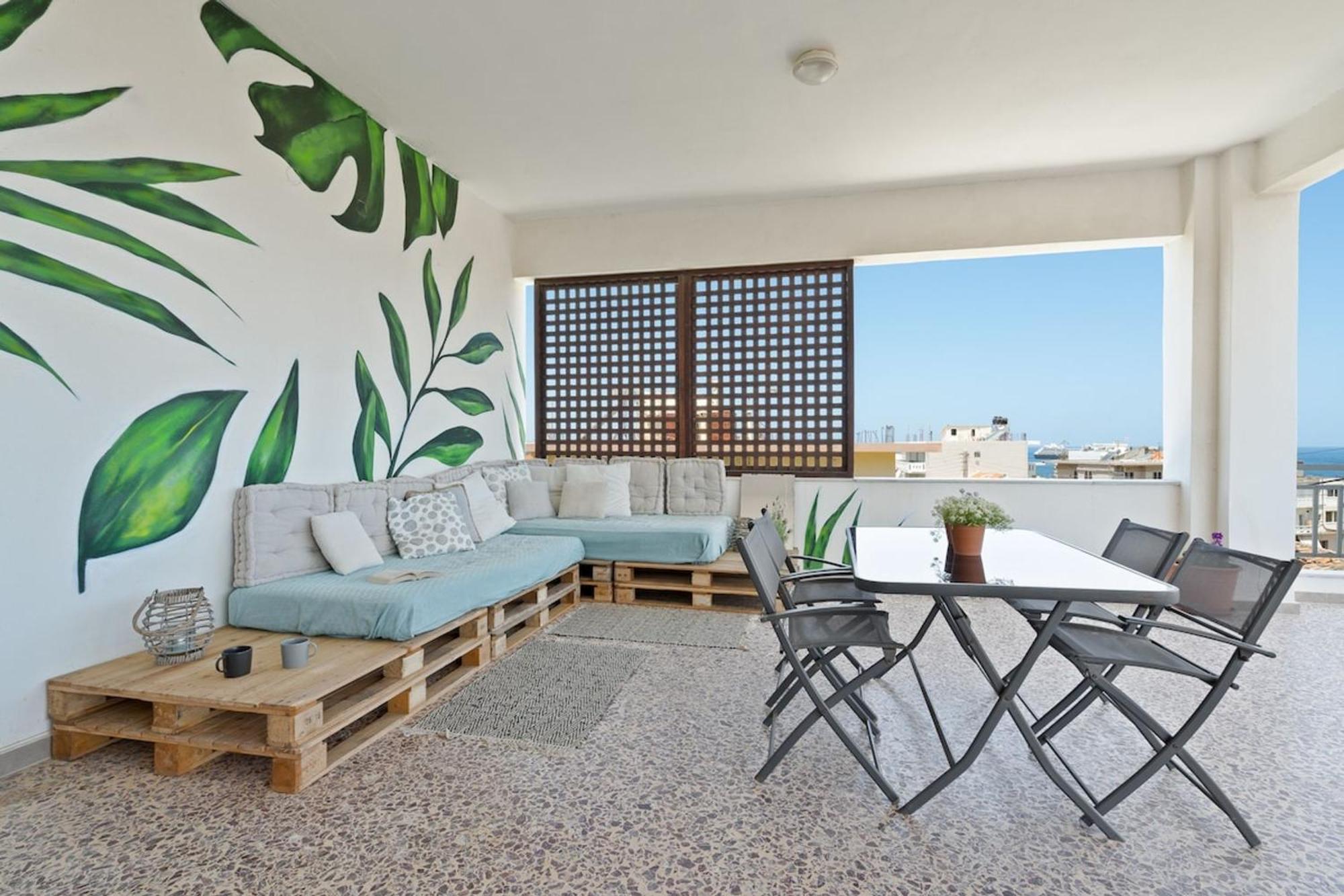Sea City And Mountain View Apartment La Canea Esterno foto